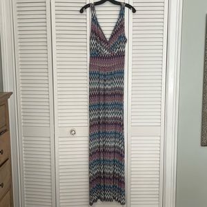 Multi colored Maxi Dress.
